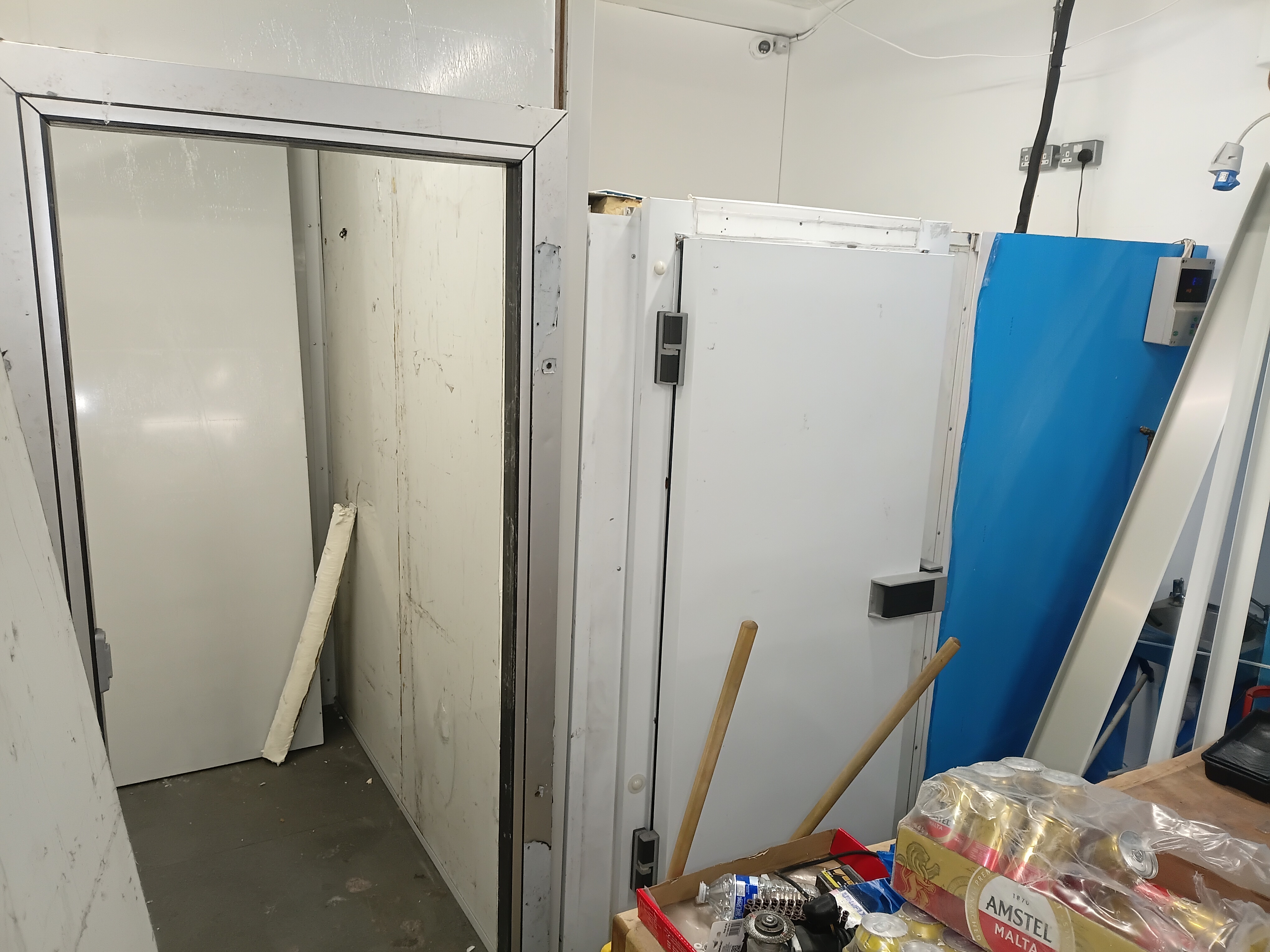 Cold room door and frame upgrade works