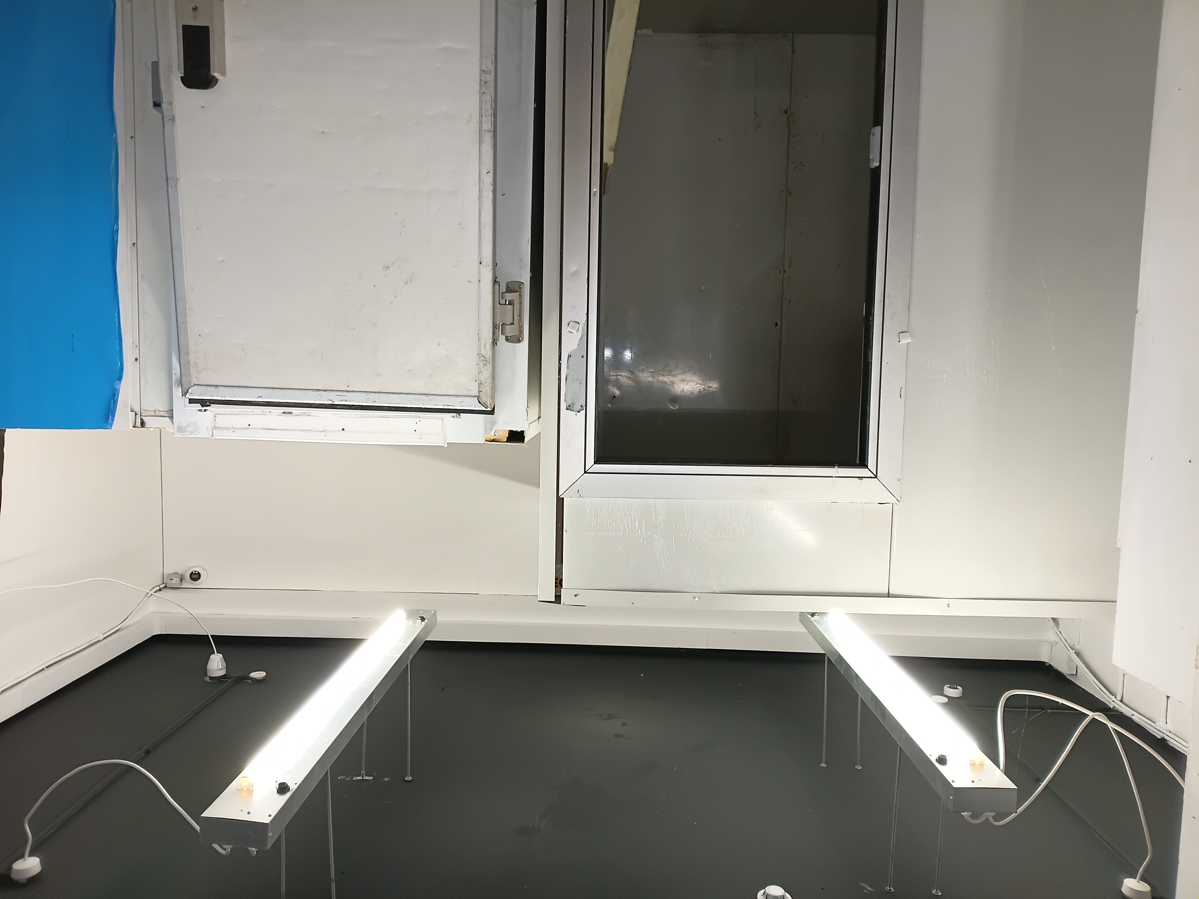 Completed room arrangement after improvement works